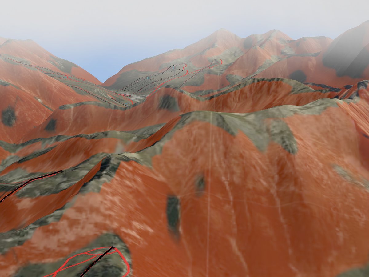 3D terrain render of Hochoetz-Kühtai